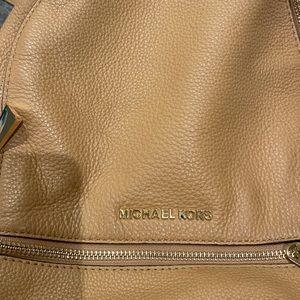 Camel Color Michael Kors Backpack